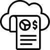 MRV and carbon accounting icon
