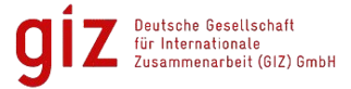 GIZ - Deutsche Gesellschaft für Internationale Zusammenarbeit